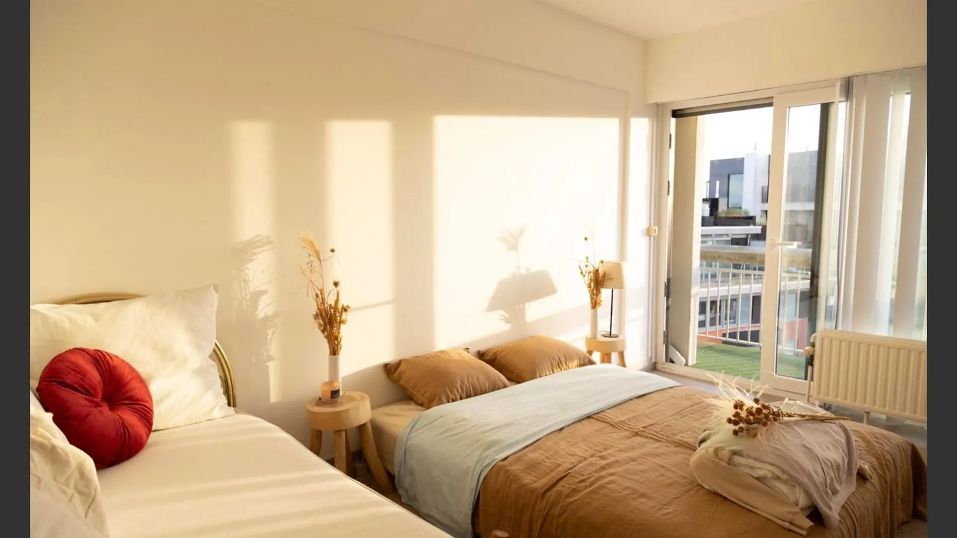 Apartment Charmant & Licht Appartement Met Groot L Terras - Zicht Op Mercator Ostend